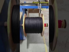 Linia produkcyjna żelaznych kabli włóknistych z czarną kurtką