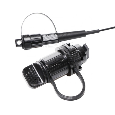 Wodoodporny adapter światłowodowy SC Mini Type Outdoor IP68 do obudowy splice