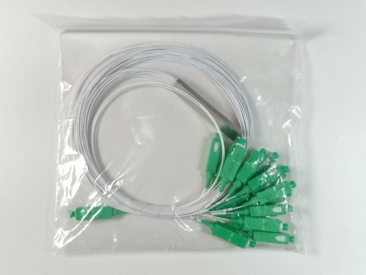 Plastikowa torba do pakowania Biały kolor SCAPC PLC Splitter optyczny 1 IN 16 OUT