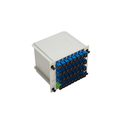 Typ kasety LGX 1 * 4 1 * 8 1 * 16 1 * 32 SC UPC FTTH Epon Gpon Fiber Optic Box Plc Splitter