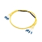 Jednomodowy kabel krosowy Simplex, 4-żyłowy kabel światłowodowy Lc Lc